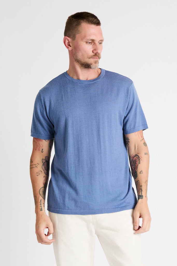 +Beryll Michele Cashmere Shirt | Juicy Blue - +Beryll Worn By Good People