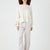 + Beryll Moni Silk Cashmere Top | Ivory - +Beryll Worn By Good People