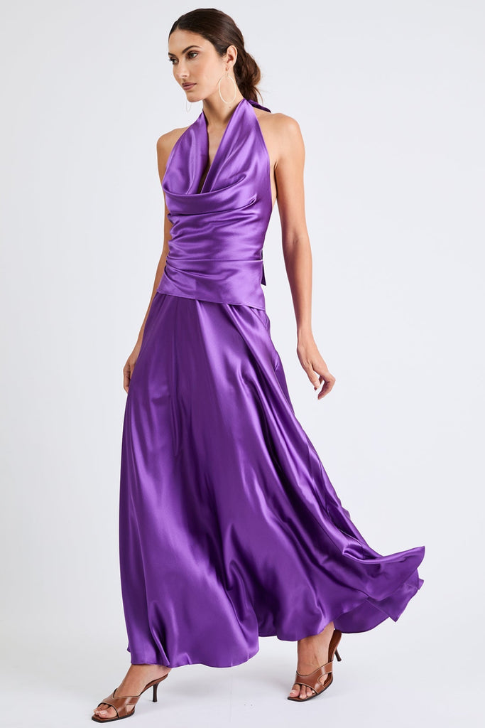 +Beryll Monica Skirt | Electric Purple - +Beryll Worn By Good People