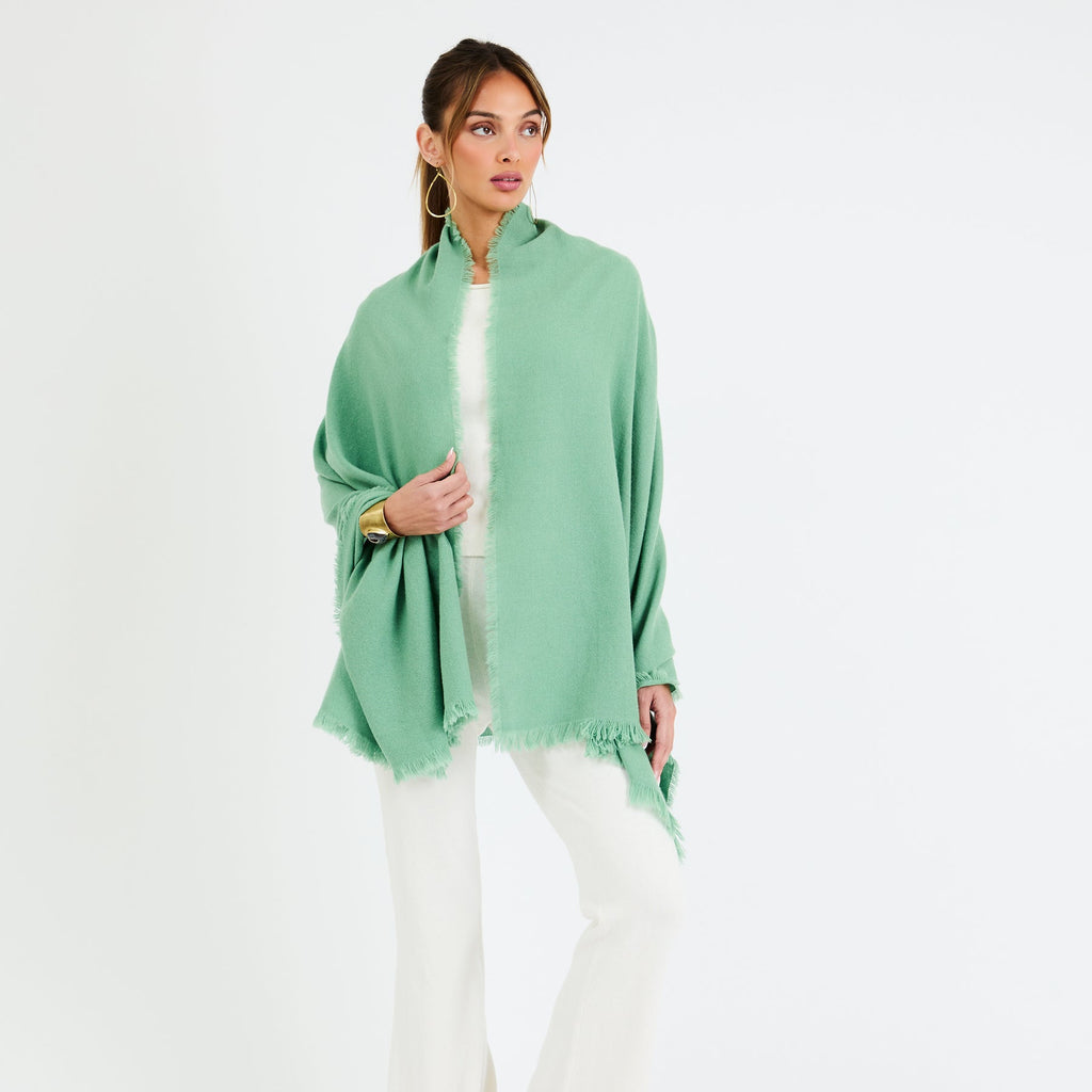 +Beryll Oversized Wrap Scarf | Avocado - +Beryll Worn By Good People