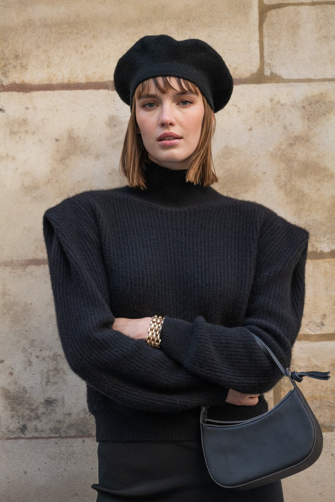 + Beryll Pamela Cashmere Sweater | Black - +Beryll Worn By Good People