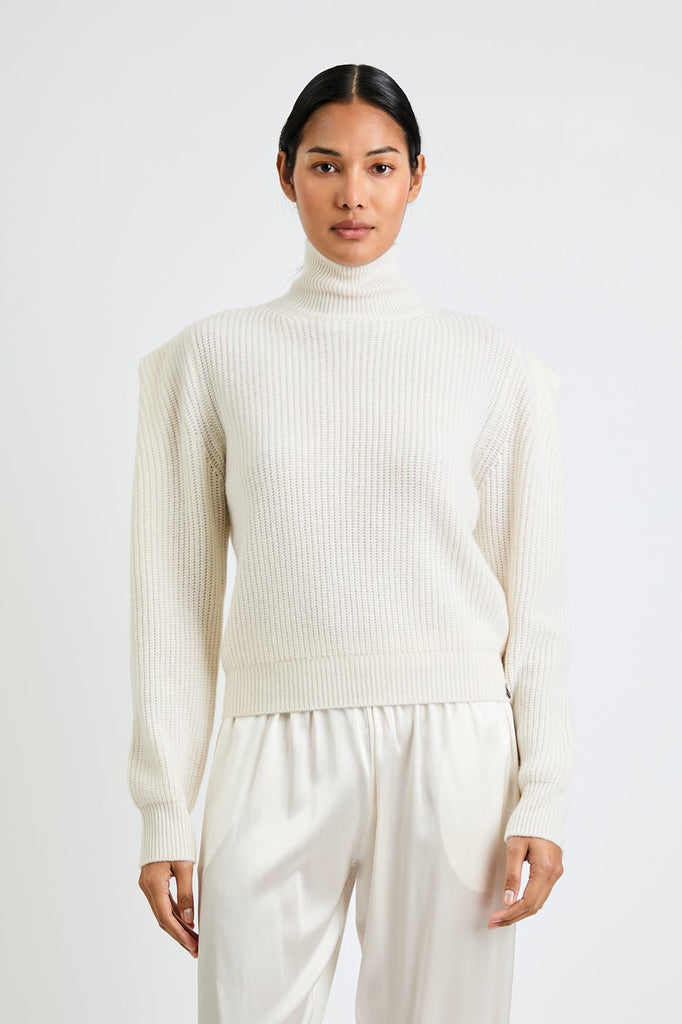 + Beryll Pamela Cashmere Sweater | Winter White - +Beryll Worn By Good People