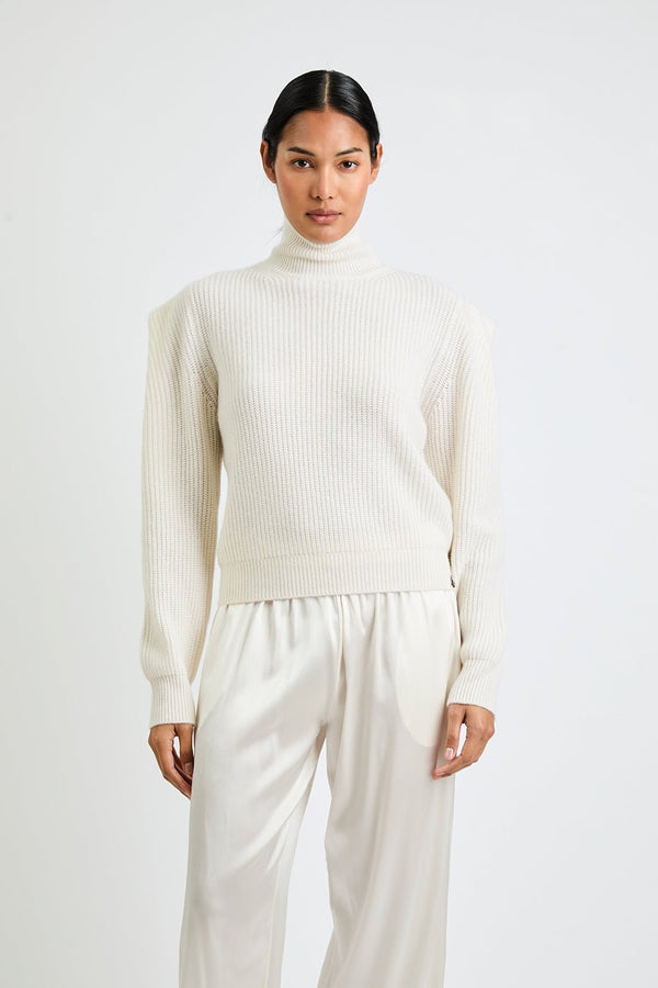 + Beryll Pamela Cashmere Sweater | Winter White - +Beryll Worn By Good People