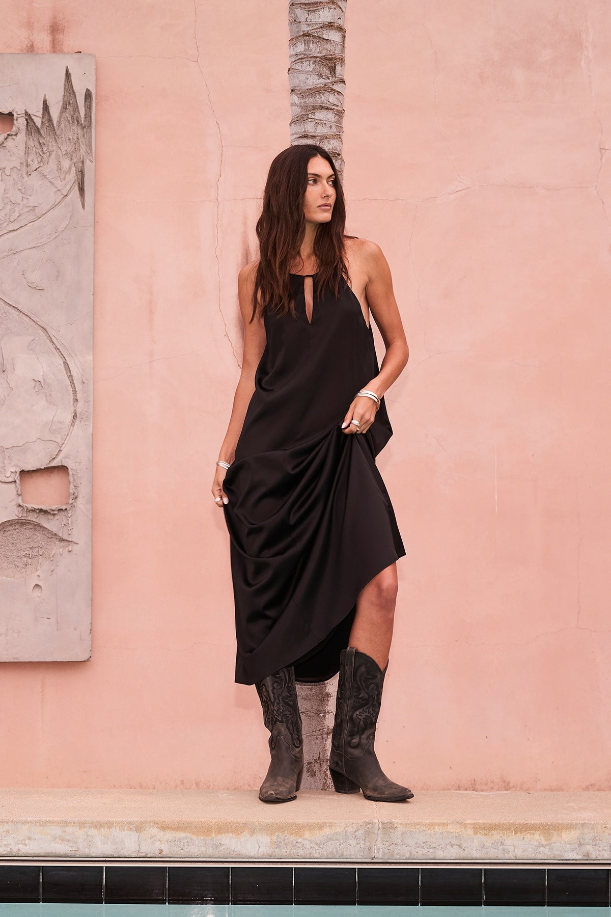 sienna silk dress + Beryll Sienna Silk Dress