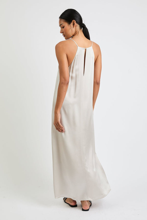 + Beryll Sienna Silk Dress | Pearl - +Beryll Worn By Good People