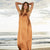 + Beryll Silk Dress Sienna | Copper - +Beryll Worn By Good People