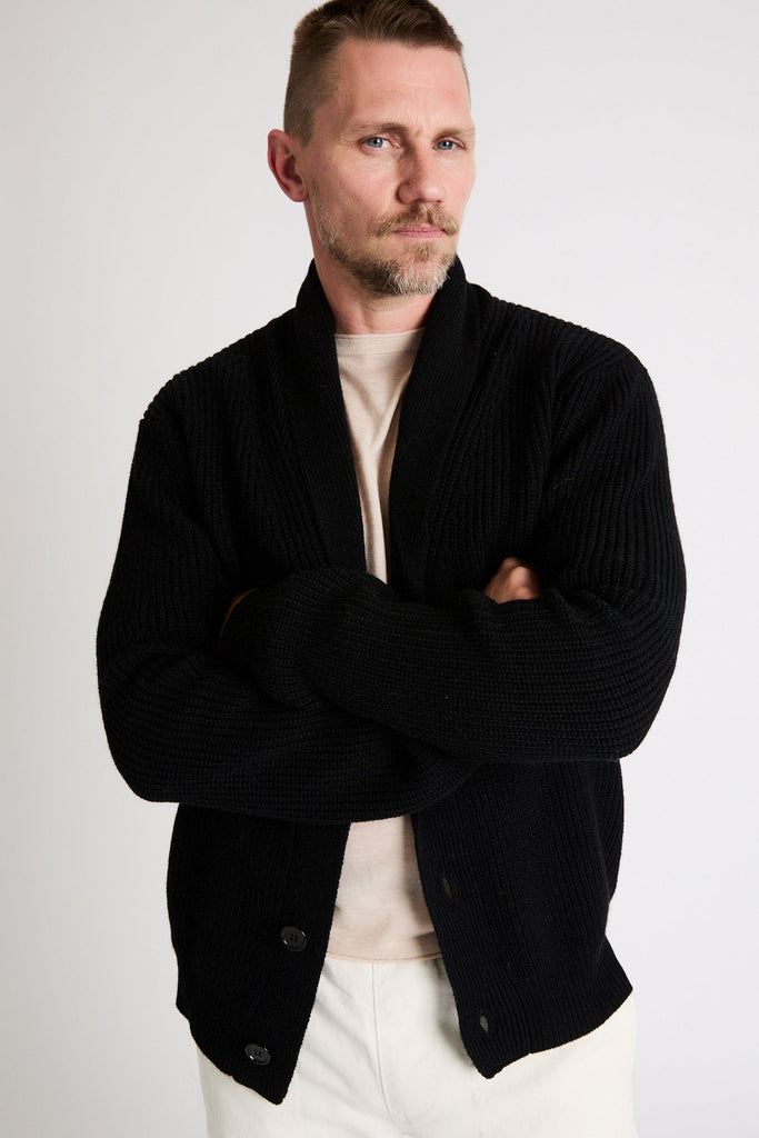 +Beryll Spencer Cashmere Cardigan | Black - +Beryll Worn By Good People