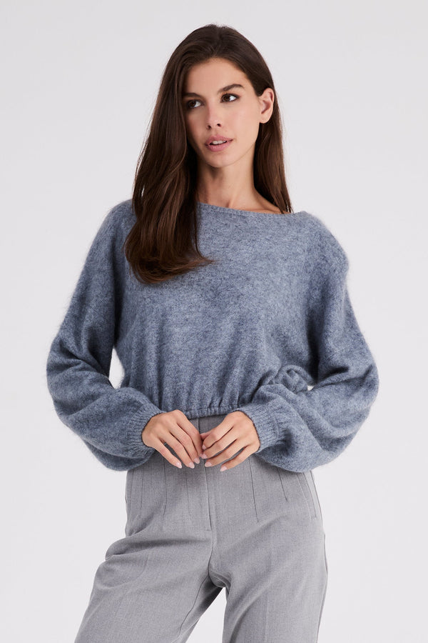 + Beryll Stevie Cashmere Sweater | Shell Gray - +Beryll Worn By Good People