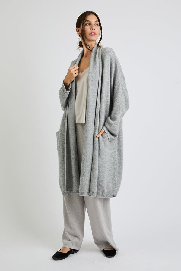 + Beryll Theresa Coat | Shell Grey - +Beryll Worn By Good People