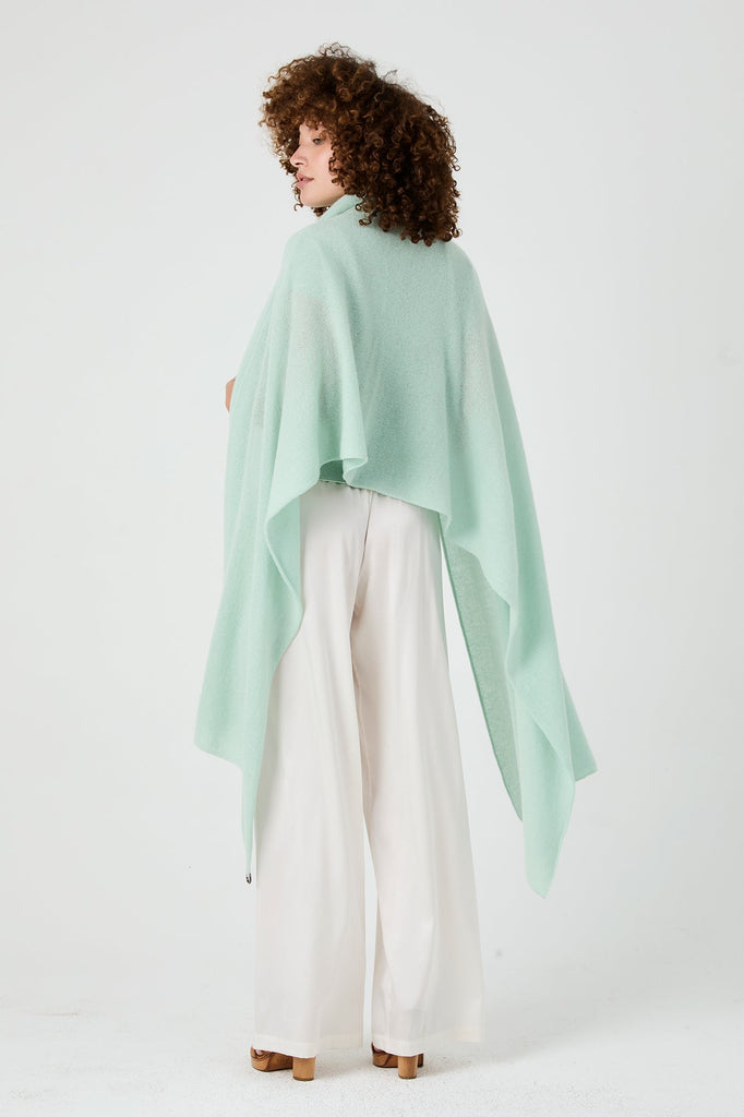 Beryll Tina XL Cashmere Scarf | Mint - +Beryll Worn By Good
