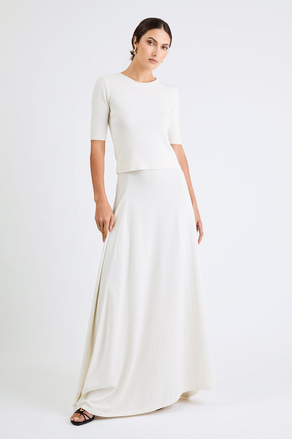 +Beryll Virna Top | Chalk - +Beryll Worn By Good People