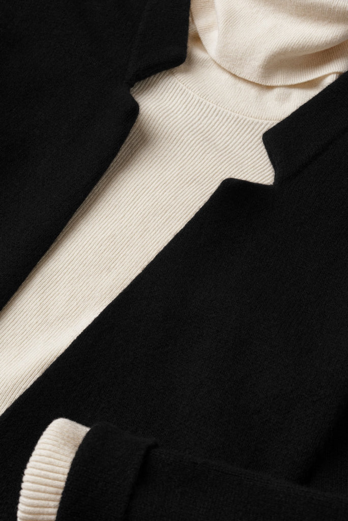 + Beryll Winter Contrast Set | Wren Coat + Missy Turtleneck - +Beryll Worn By Good People