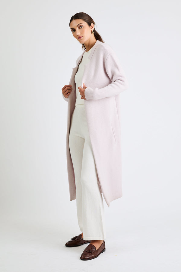 + Beryll Wren Cashmere Coat | Pale Pink - +Beryll Worn By Good People