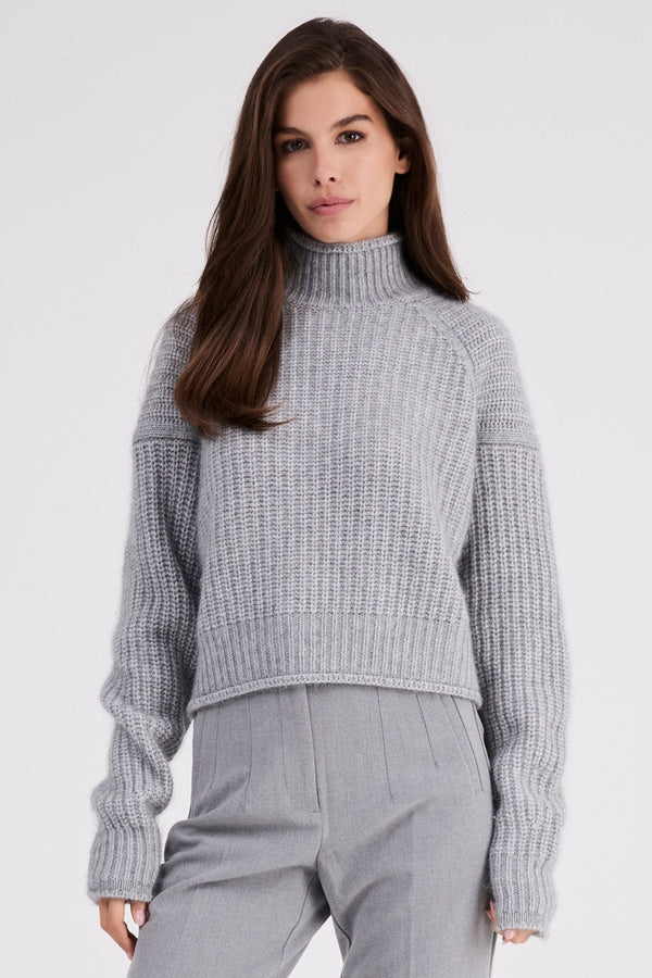 Carole Cashmere Sweater | Pebble Gray - +Beryll Worn By Good People