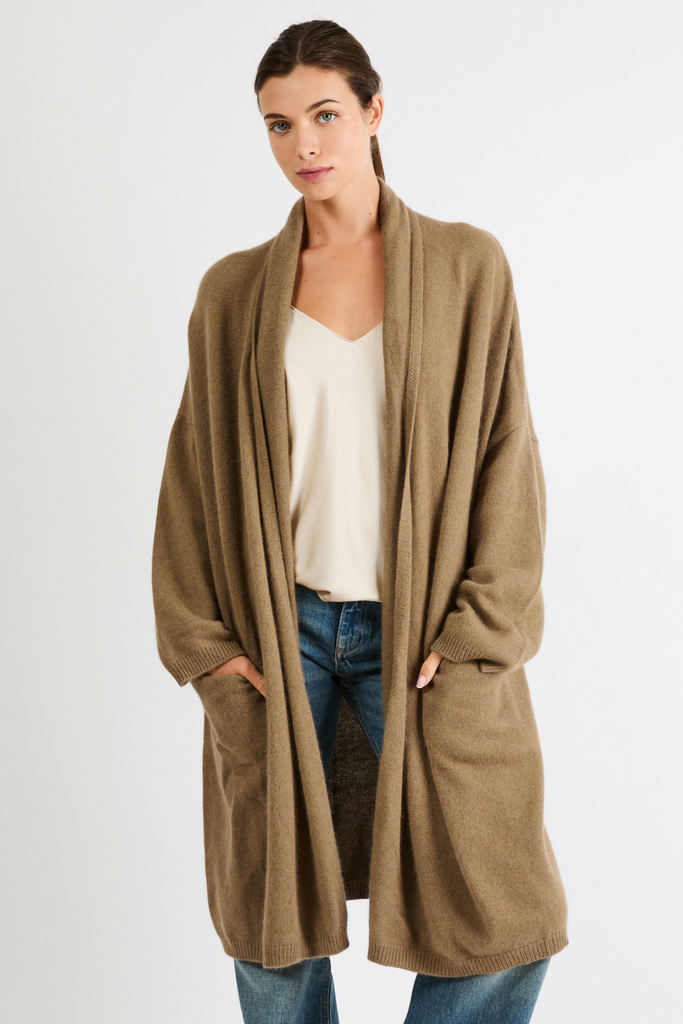 Theresa Cashmere Coat | Driftwood