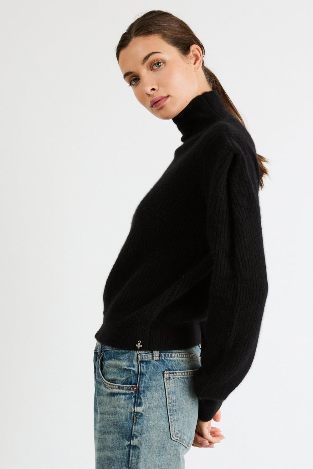 Pamela Cashmere Sweater | Black - +Beryll Worn By Good People