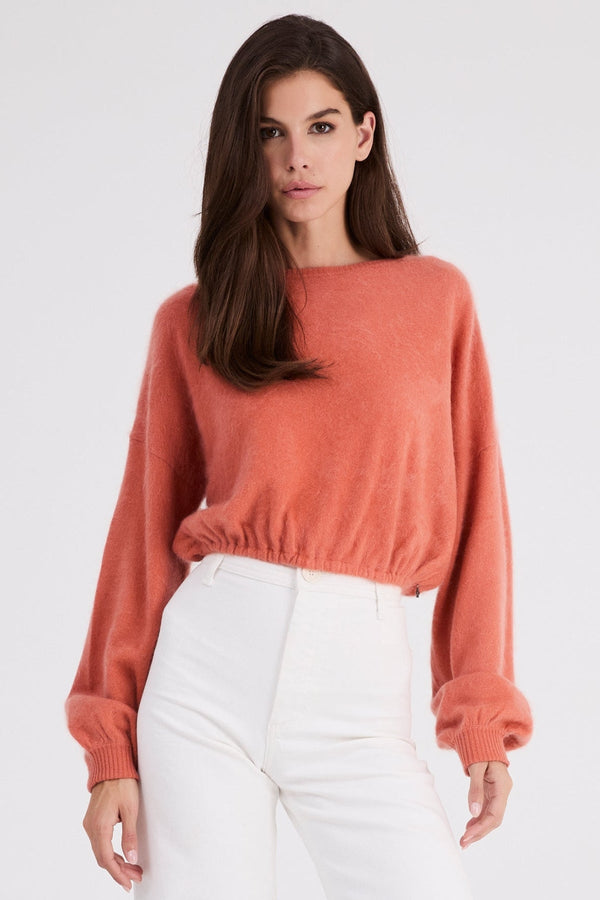 Stevie Cashmere Sweater | Sunrise - +Beryll Worn By Good People