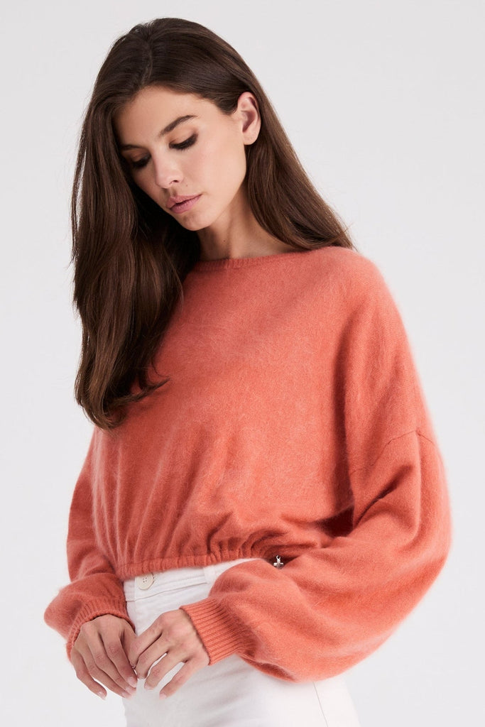 Stevie Cashmere Sweater | Sunrise - +Beryll Worn By Good People