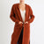 Vivian Cashmere Coat with Hood | Burnt Orange - +Beryll Worn By Good People