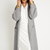 Vivian Cashmere Coat with Hood | Shell Gray - +Beryll Worn By Good People