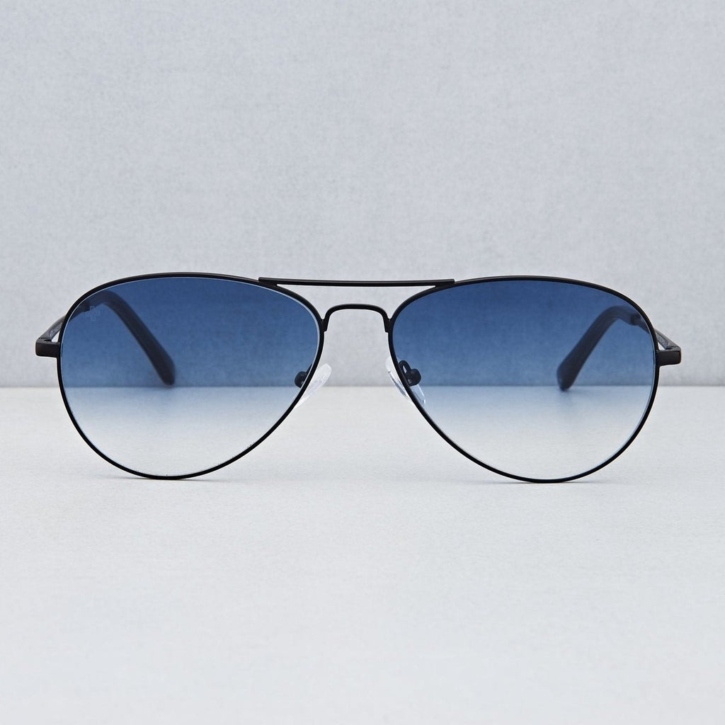 Men's Classic Aviator Sunglasses - Aluminum and Silicone Frame - ApolloBox