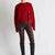 +Beryll Cashmere Cardigan Sweater | Cherry Red - +Beryll Worn By Good People