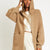 + Beryll Cashmere Cropped Coat with Hood | Camel - +Beryll Worn By Good People