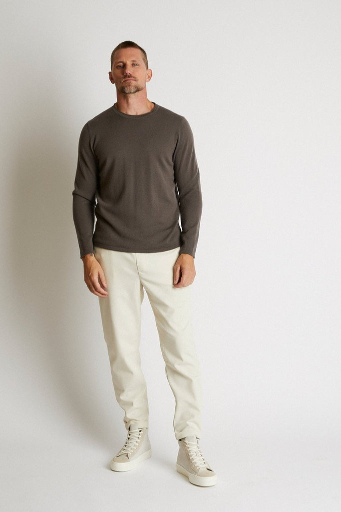 +Beryll Cashmere Sweater David | Wood - +Beryll Worn By Good People