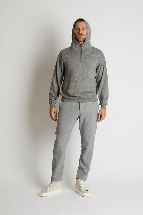 +Beryll Cashmere Sweater Nic | Flannel Gray - +Beryll Worn By Good People