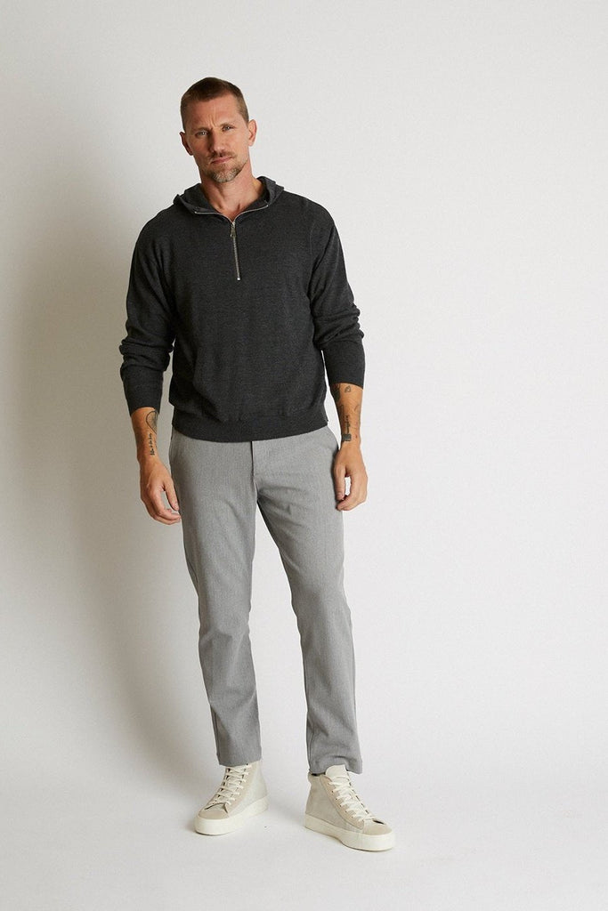 +Beryll Cashmere Sweater Nic | Oxford Gray - +Beryll Worn By Good People
