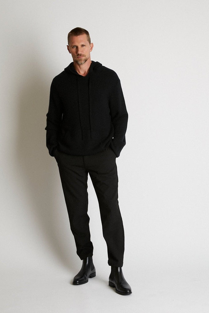 +Beryll Cashmere Sweater Ruben | Black - +Beryll Worn By Good People