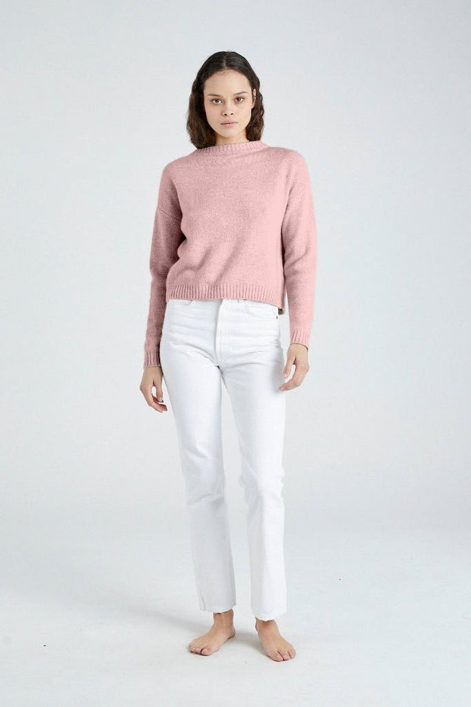 +Beryll Holly Cashmere Sweater | Baby Pink - +Beryll Worn By Good People