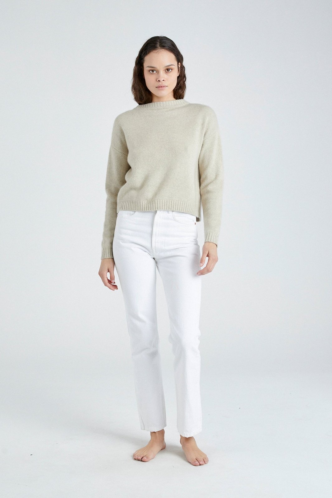 + Beryll Holly Cashmere Sweater | Shell Beach - + Beryll Holly Cashmere Sweater | Shell Beach - +Beryll Worn By Good People