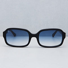 Shop +Beryll Mellow Blue Gradient Rectangular Sunglasses  display picture 1