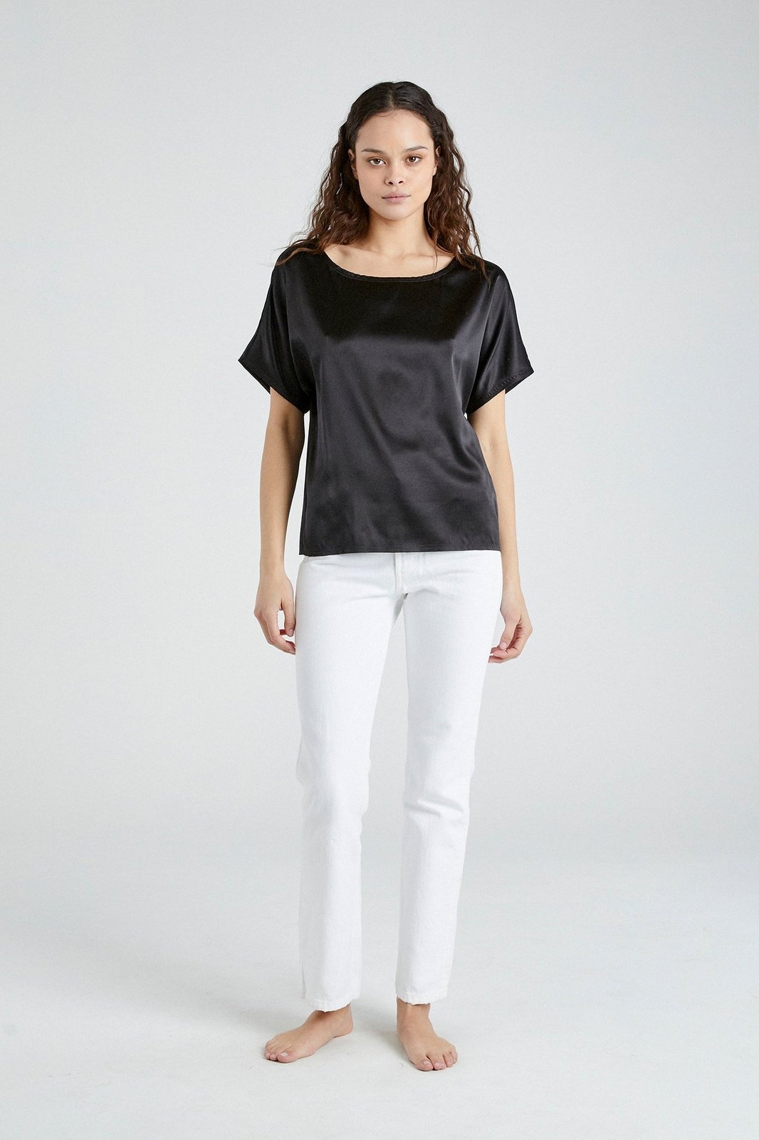 + Beryll Erica Silk Shirt | Black - +Beryll Silk Shirt Erica | Black - +Beryll Worn By Good People