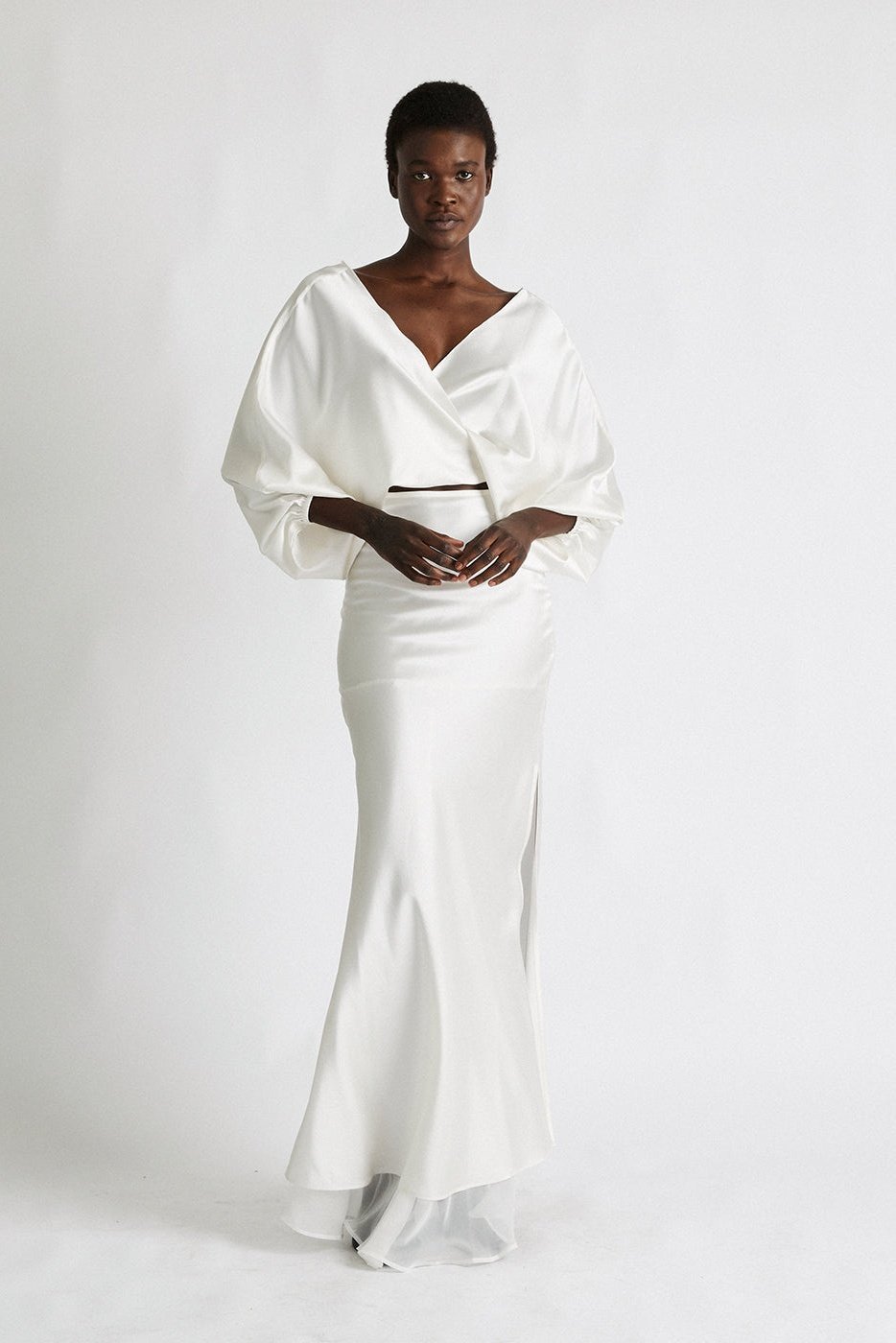 + Beryll Helena Silk Skirt | Off-White - + Beryll Silk Skirt Helena | Off-White - +Beryll Worn By Good People