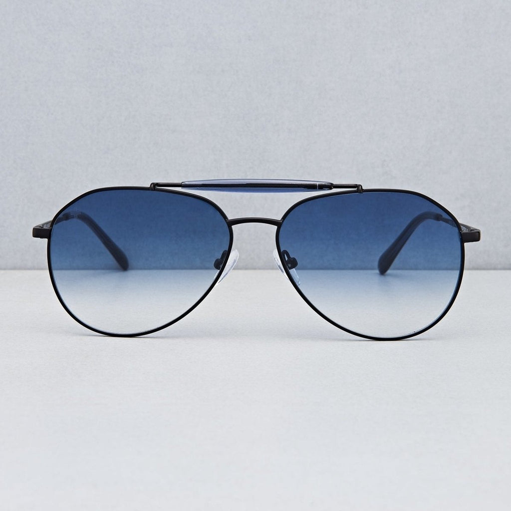 Shop +Beryll Wayne Black Blue Gradient Pilot Sunglasses Online | +Beryll -  +Beryll Worn By Good People